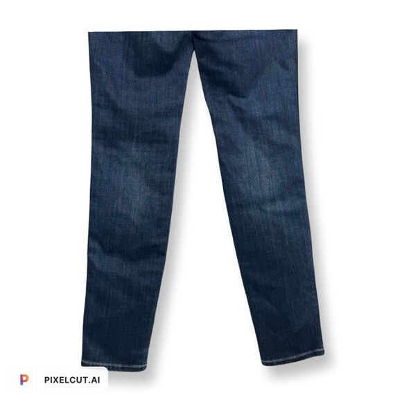 Madewell Womens 10" High Rise Skinny Jeans Blue Stretch Whiskered Denim 23 New - Picture 7 of 10